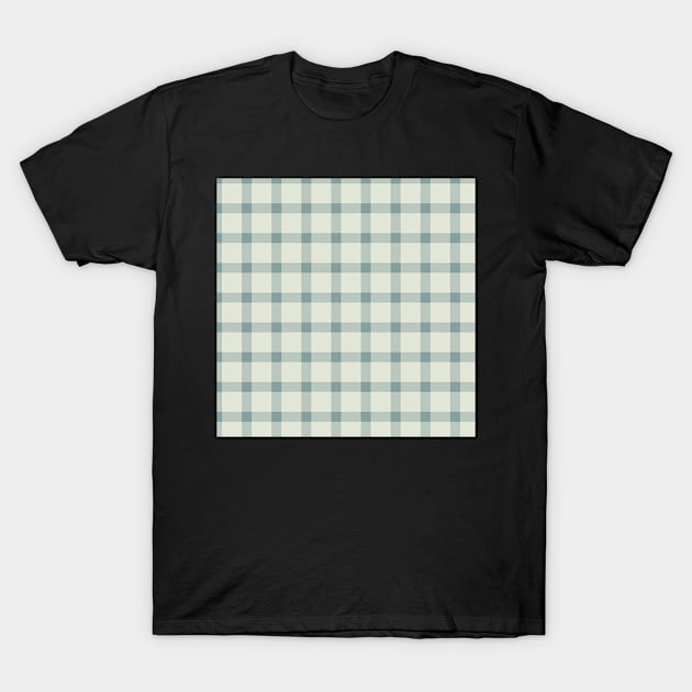 Plaid by Suzy Hager          Clint Collection 6  Shades of Green T-Shirt by suzyhager